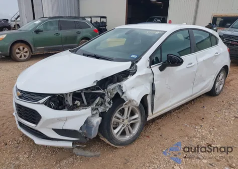 2018 Chevrolet Cruze Lt Auto из США, поврежденный, VIN 3G1BE6SMXJS597075